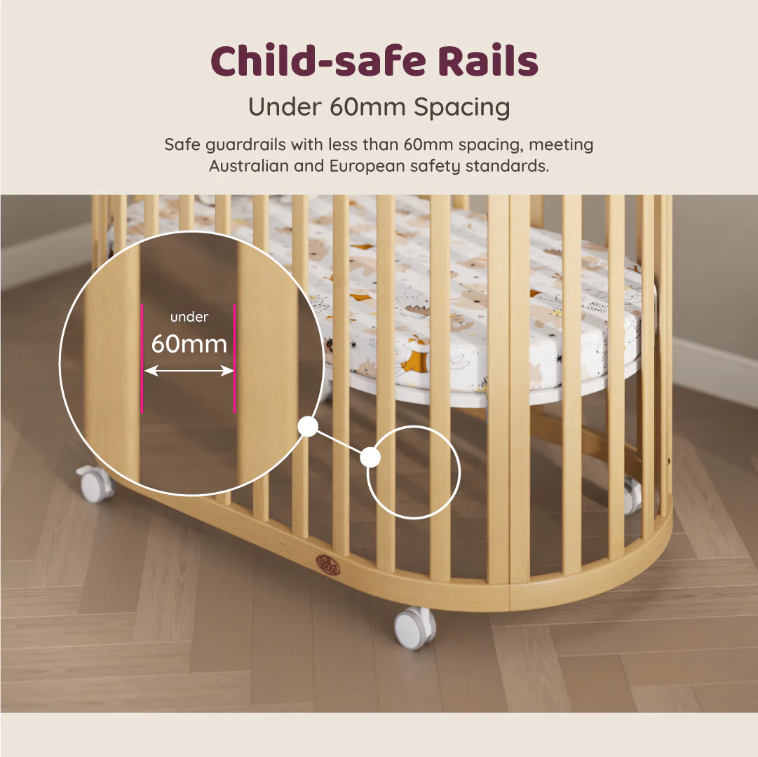 Eden Oval Cot - Image 6