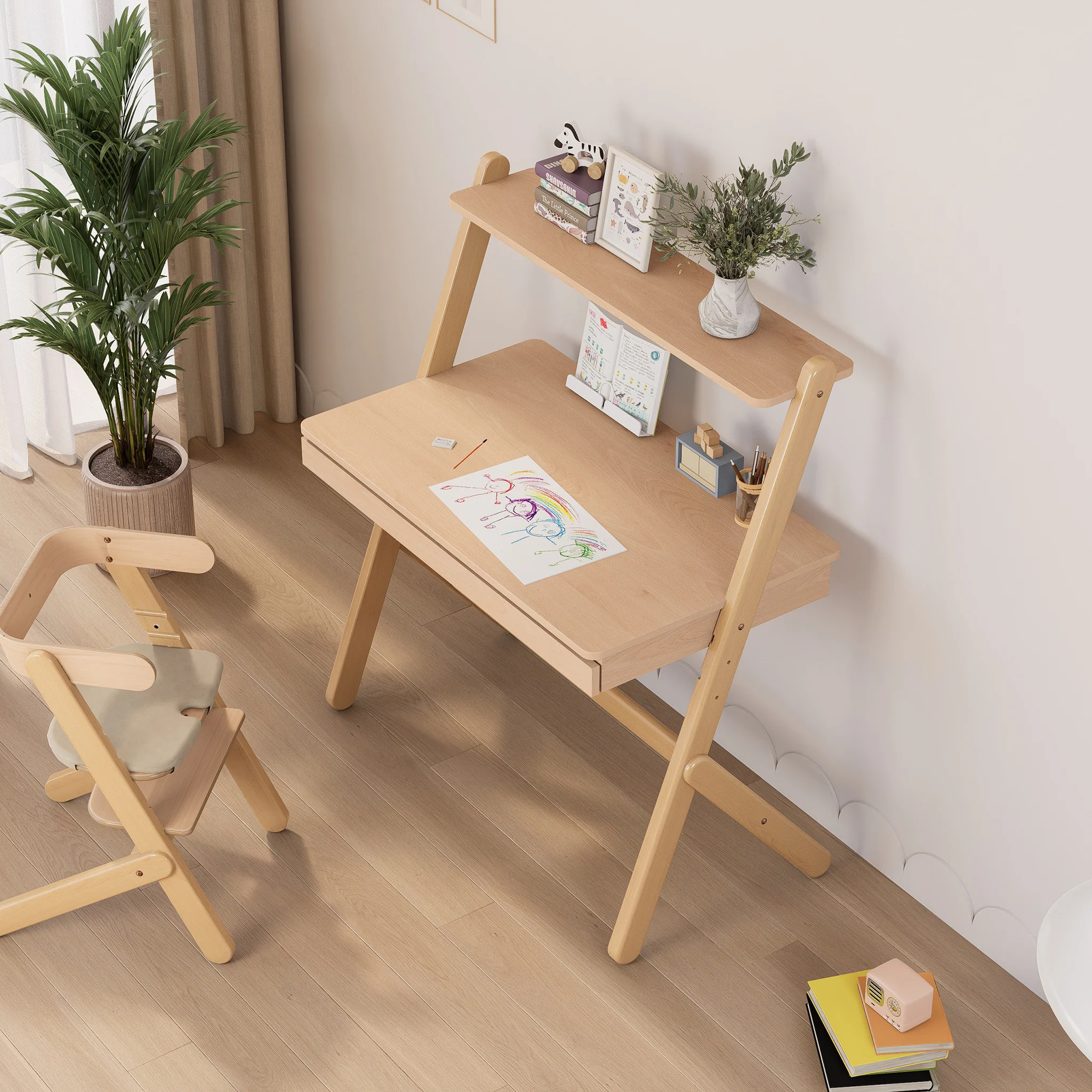 Elite Study Desk V25 - Adjustable Height Modern Workstation - Image 5