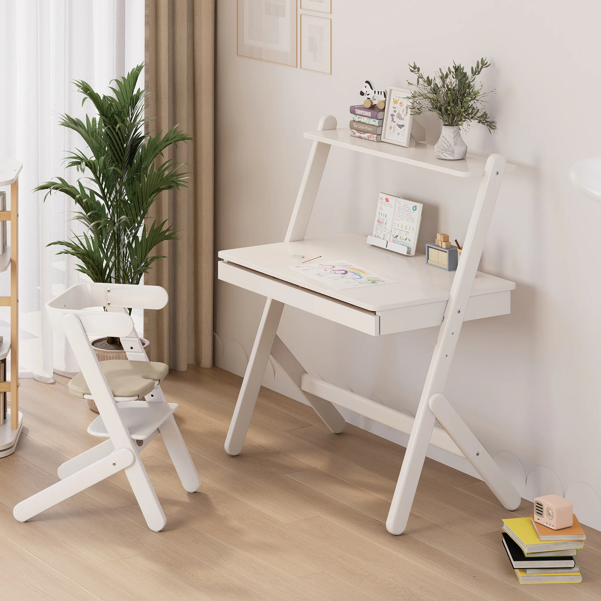 Elite Study Desk V25 - Adjustable Height Modern Workstation - Image 6
