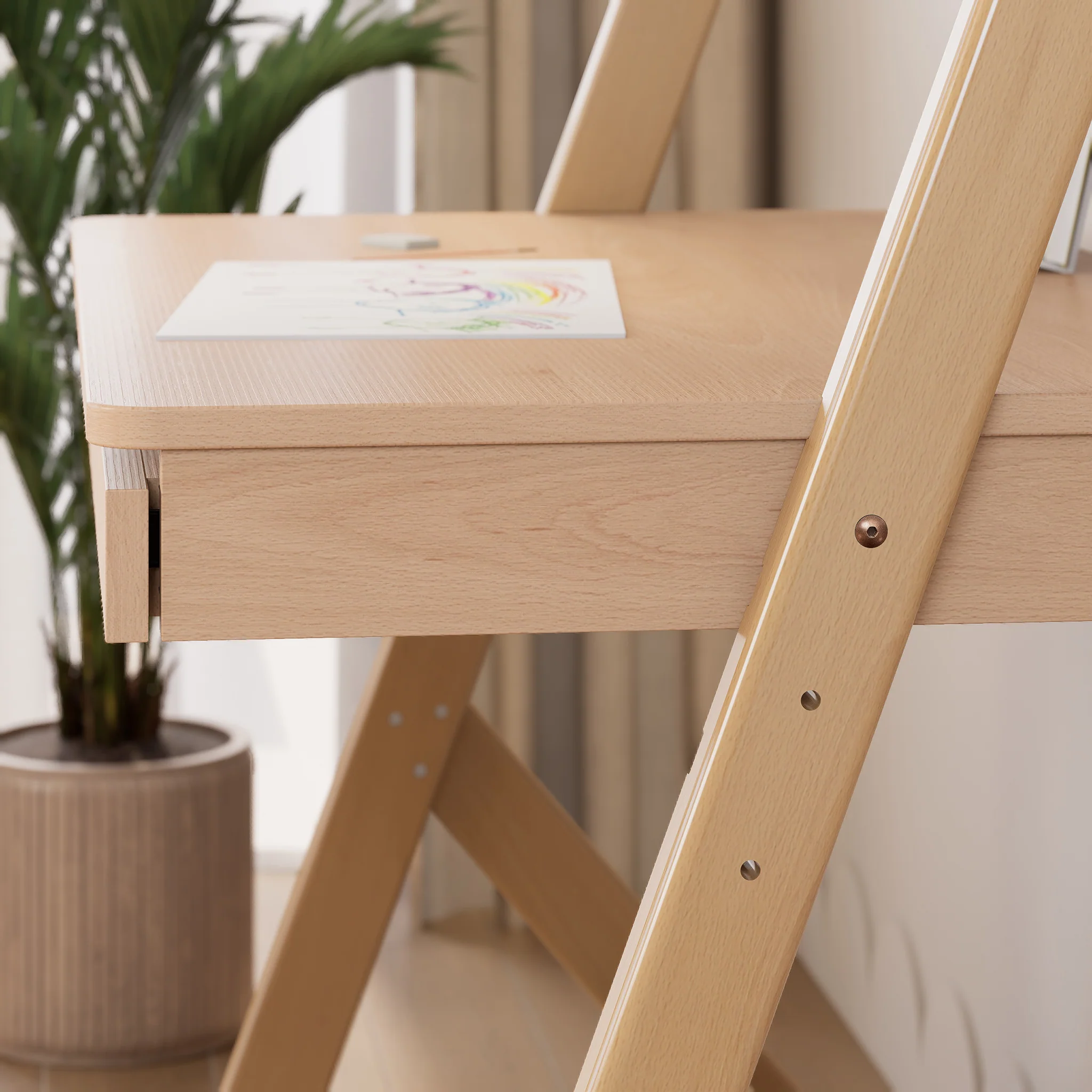 Elite Study Desk V25 - Adjustable Height Modern Workstation - Image 7
