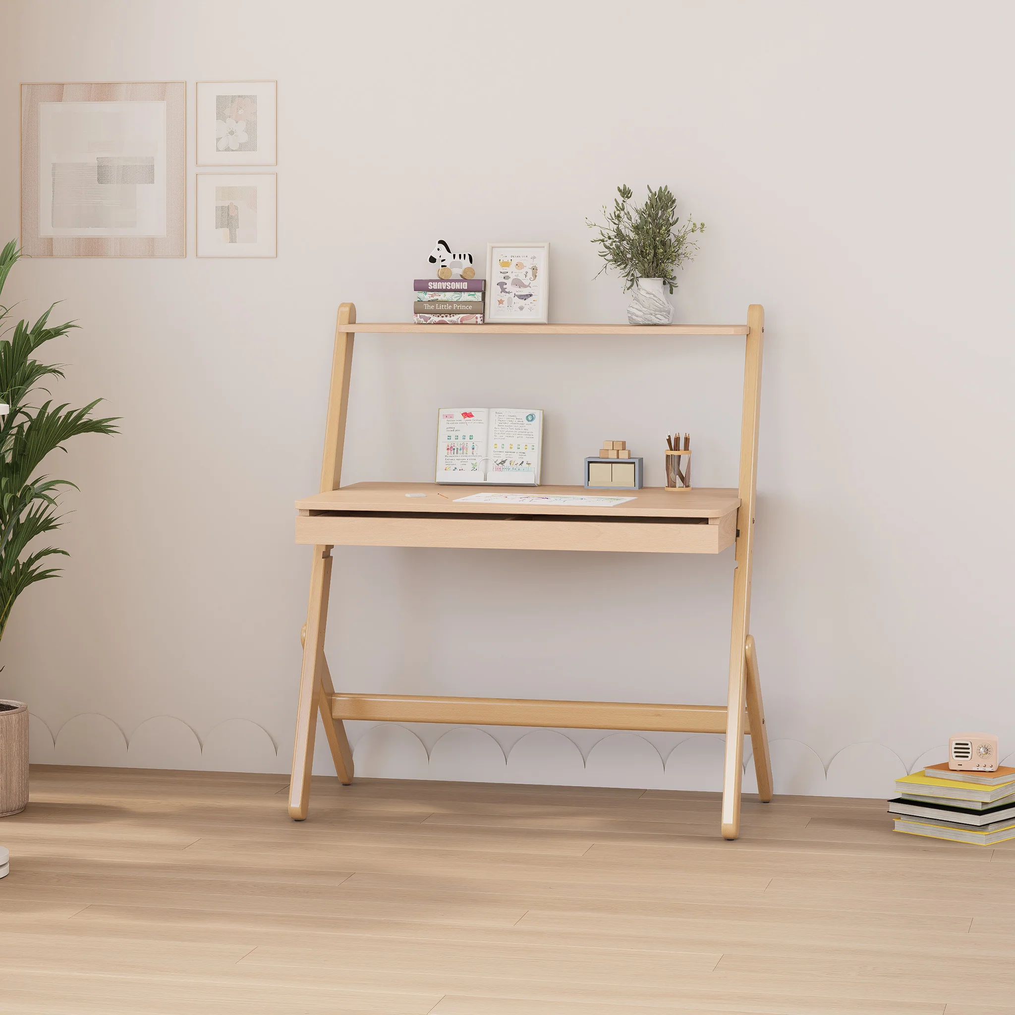 Elite Study Desk V25 - Adjustable Height Modern Workstation - Image 8