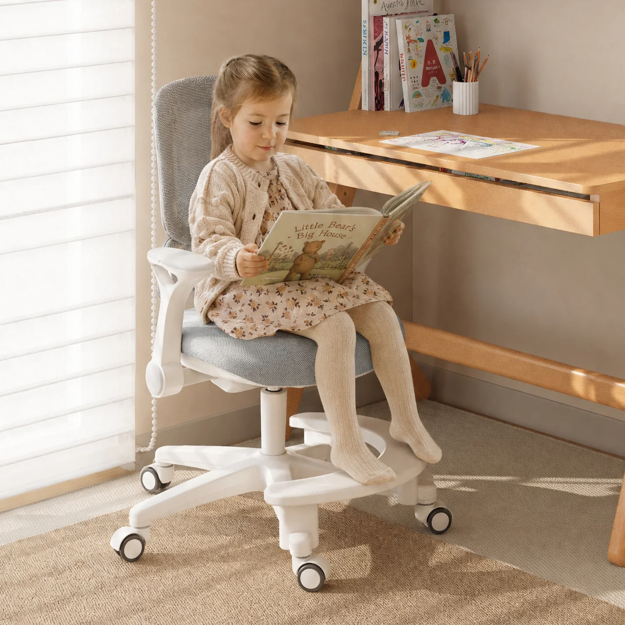 Elite Kids Ergonomic Study Chair - Image 5