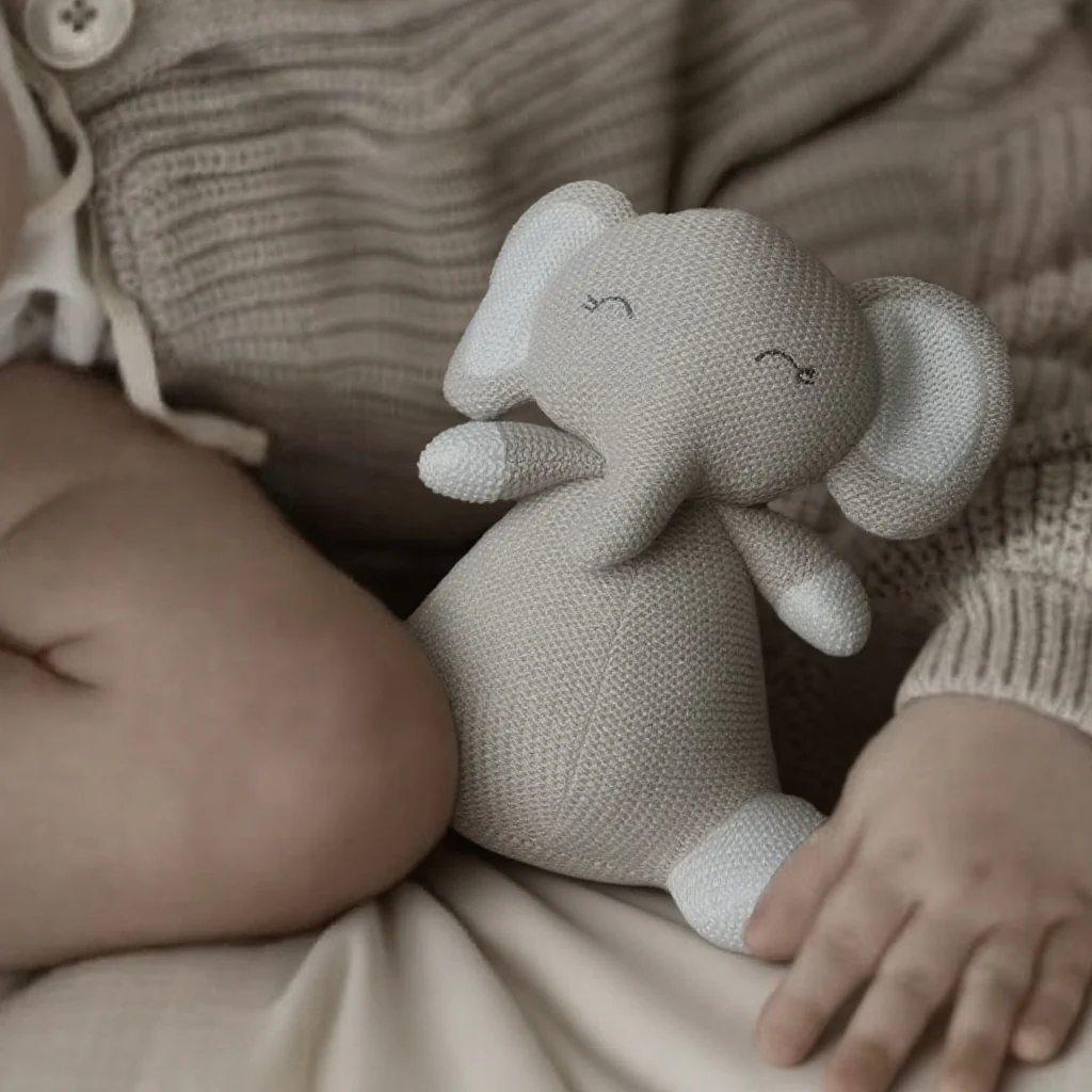 Ellis Elephant Soft Toy and Blanket Gift - Image 2
