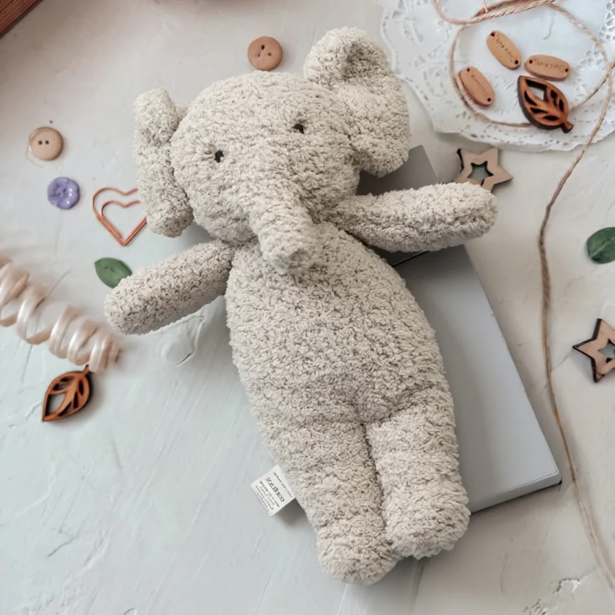 Elly the Elephant Soft Plush Toy - Image 2