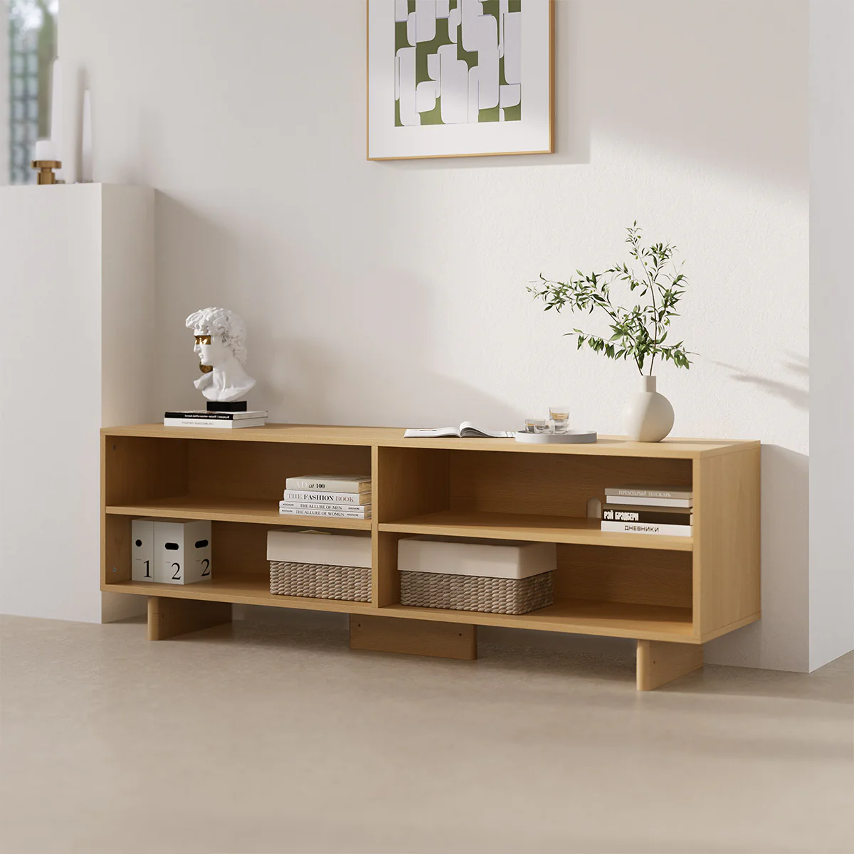 Entertainment Unit (1.66m) - Image 3