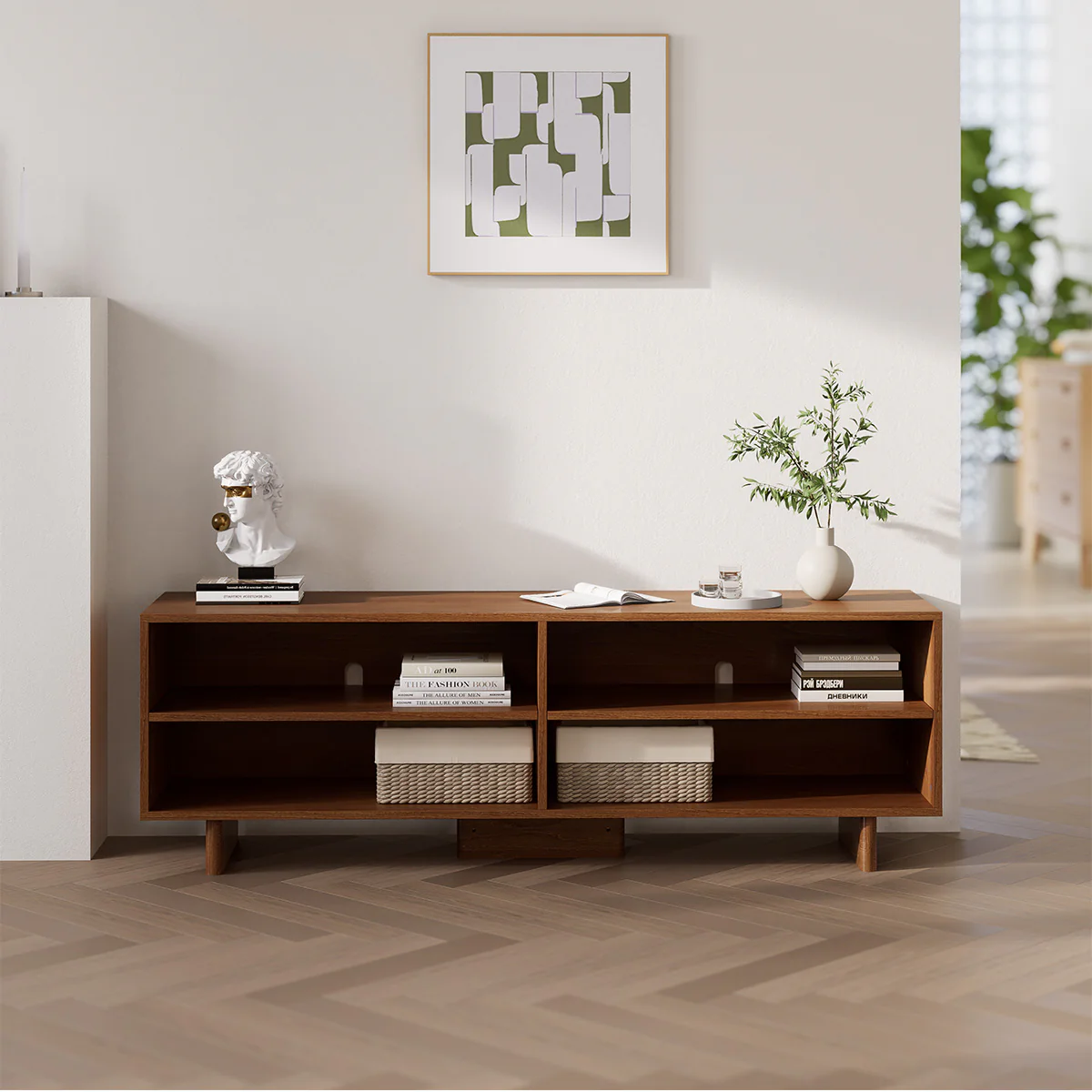 Entertainment Unit (1.66m) - Image 4