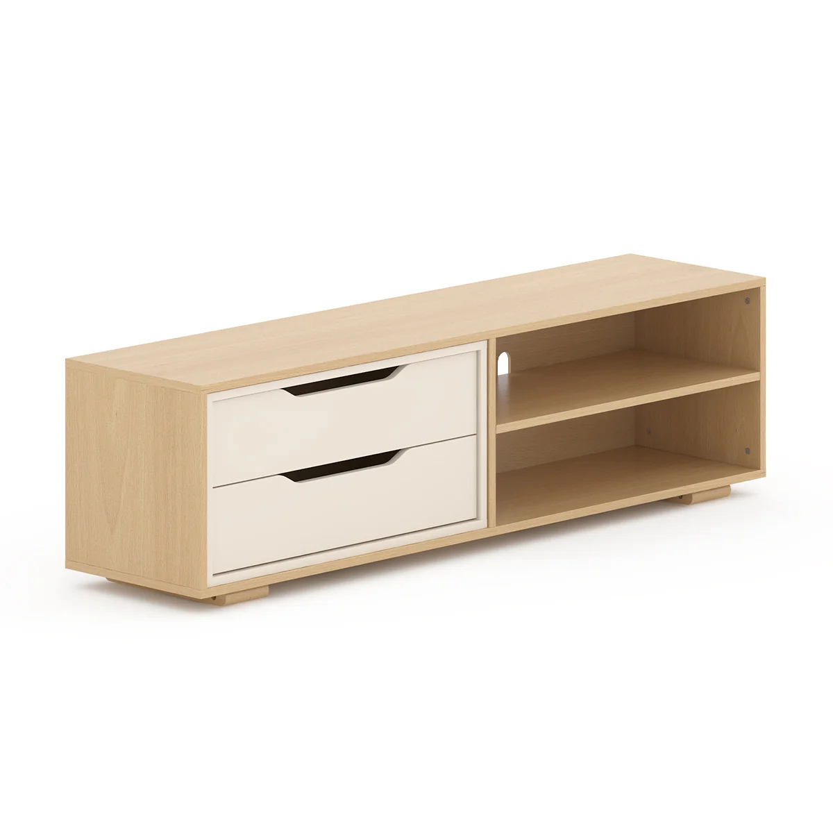 Entertainment Unit (1.66m) + 2 Drawers - Image 10