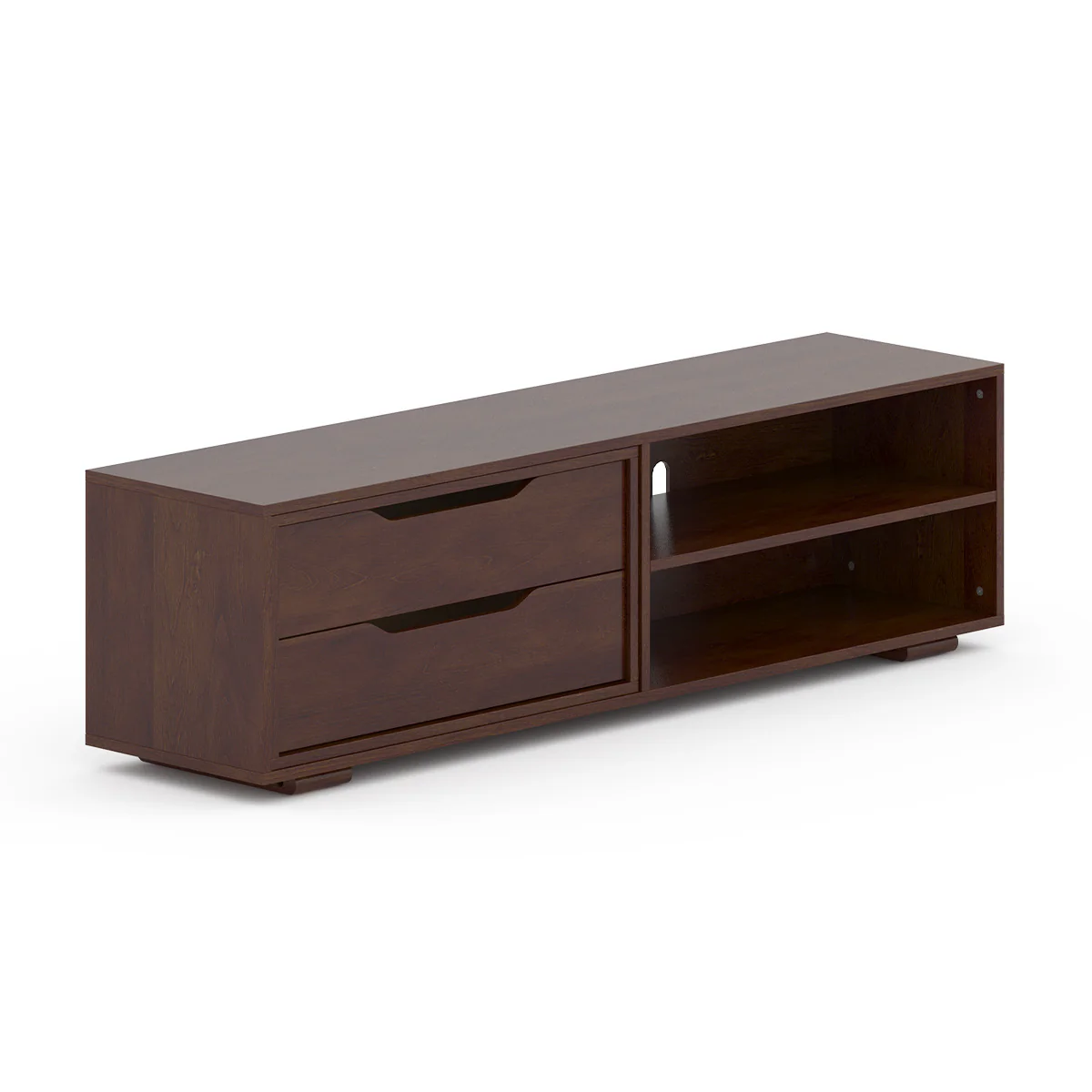 Entertainment Unit (1.66m) + 2 Drawers - Image 8