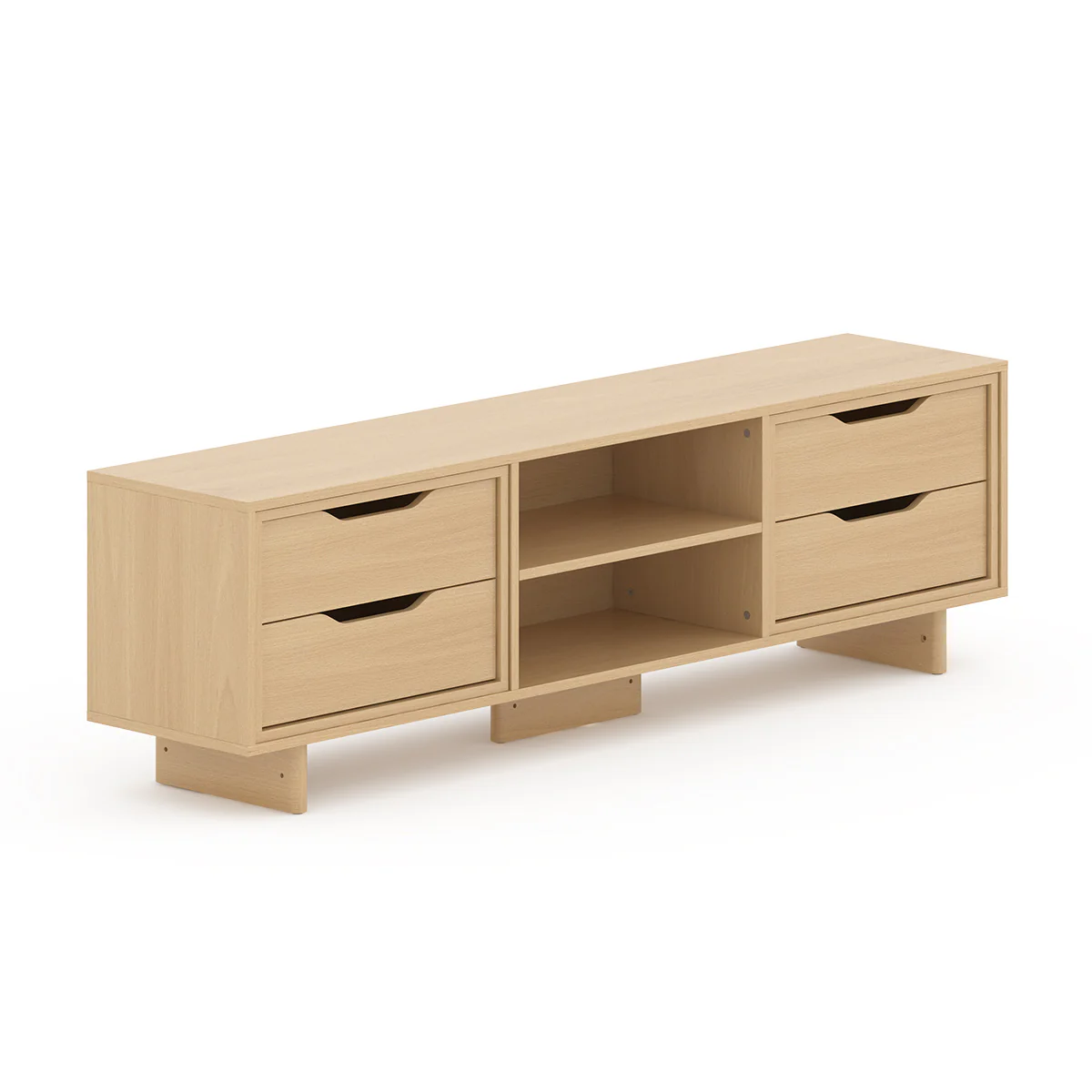 Entertainment Unit (1.88m) + 4 Drawers - Image 5