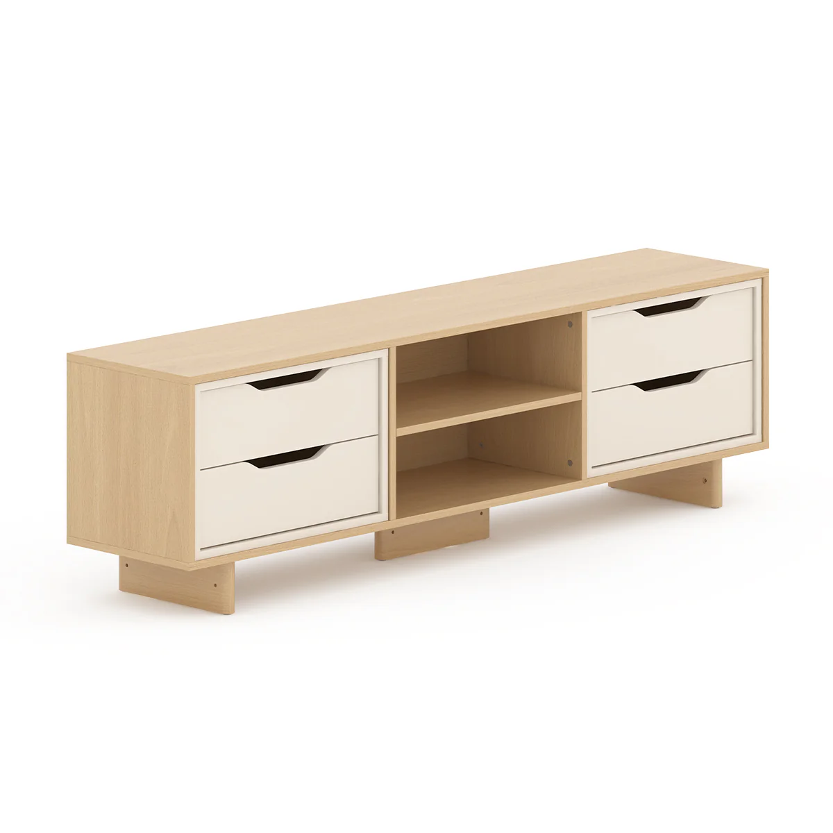Entertainment Unit (1.88m) + 4 Drawers - Image 9