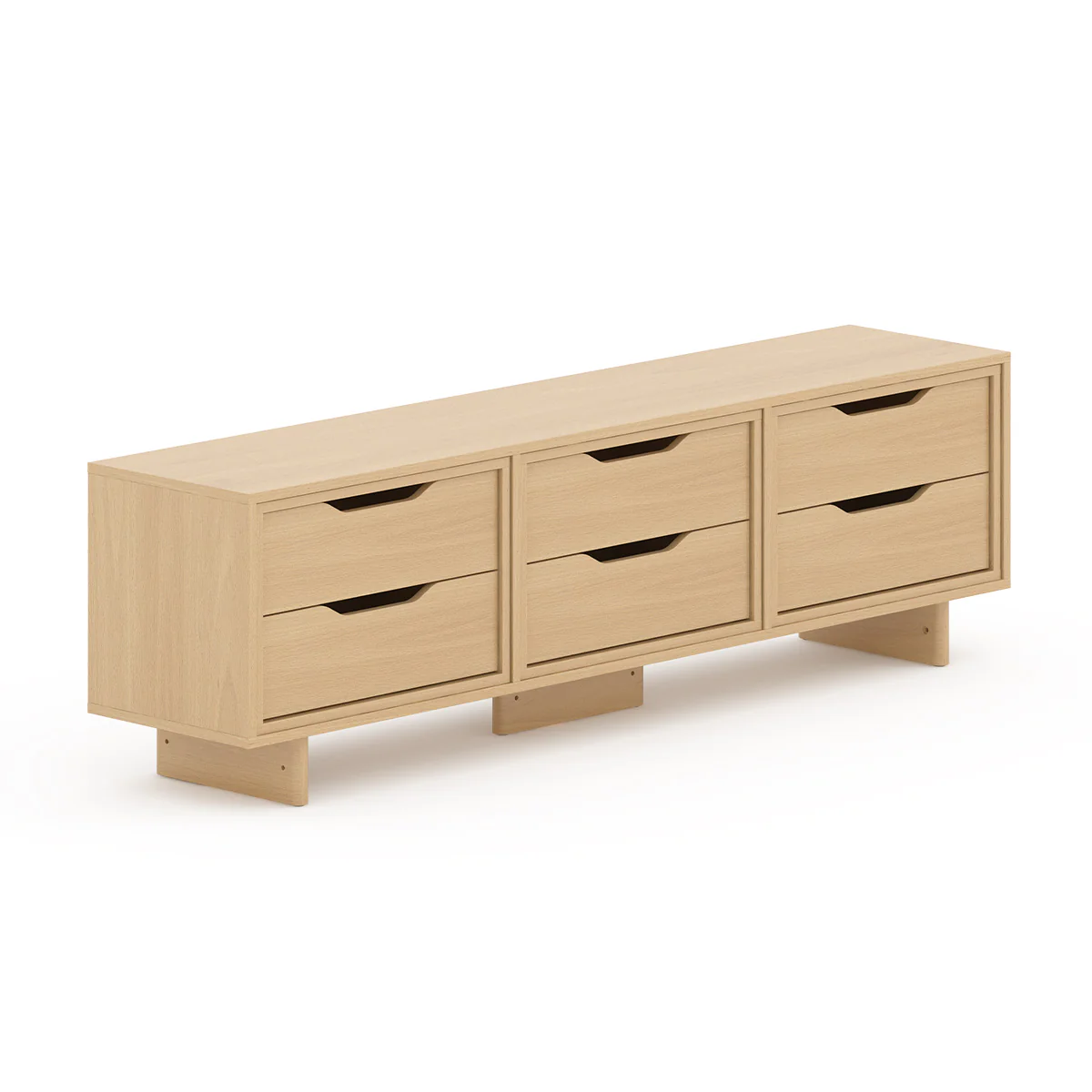 Entertainment Unit (1.88m) + 6 Drawers - Image 5