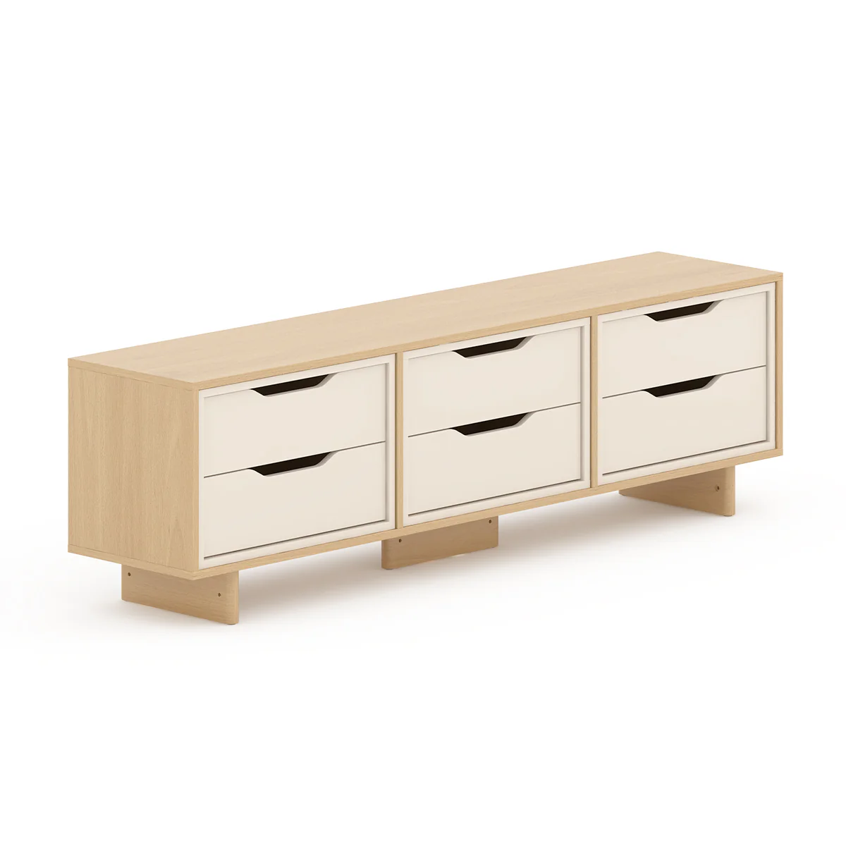 Entertainment Unit (1.88m) + 6 Drawers - Image 9