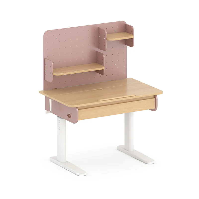 Ergonomic Desk (100cm) with Pegboard Hutch Package - Image 15