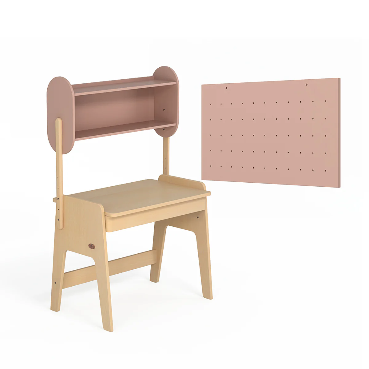Euler Desk with Pegboard and Hutch Package - Image 11