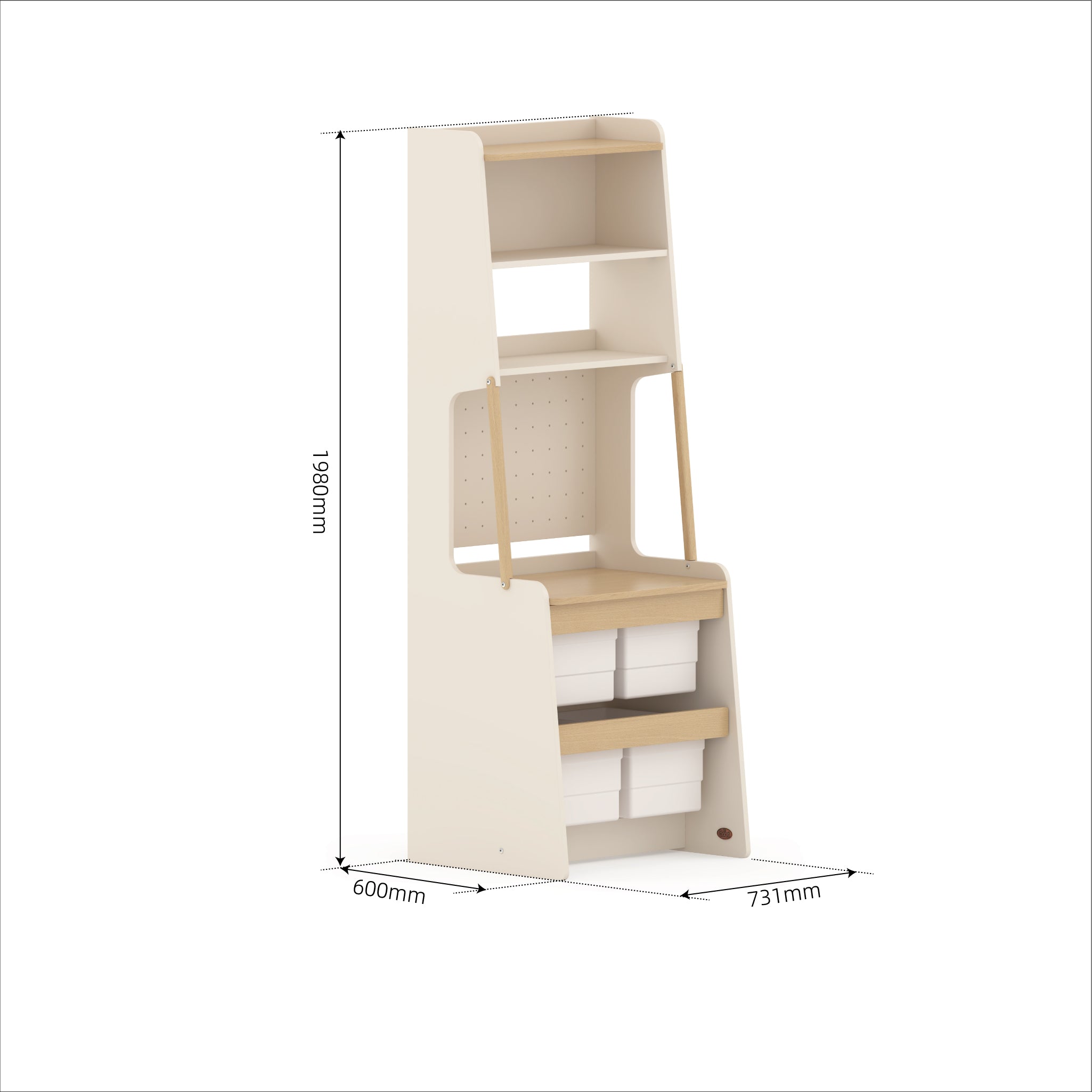 Euler Storage Bookcase V23 - Image 2