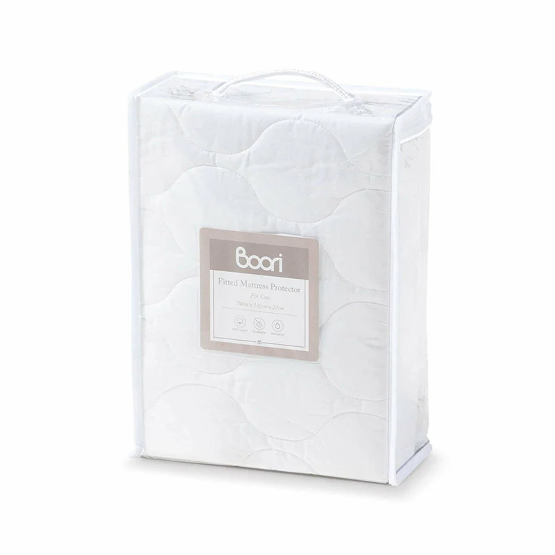 Baby Cot Fitted Mattress Protector 132 x 70cm - Image 2
