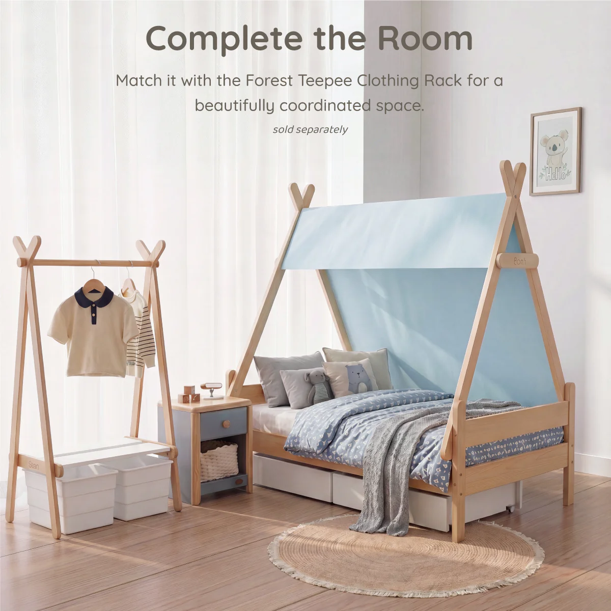 Forest Teepee Single Bed - Image 4