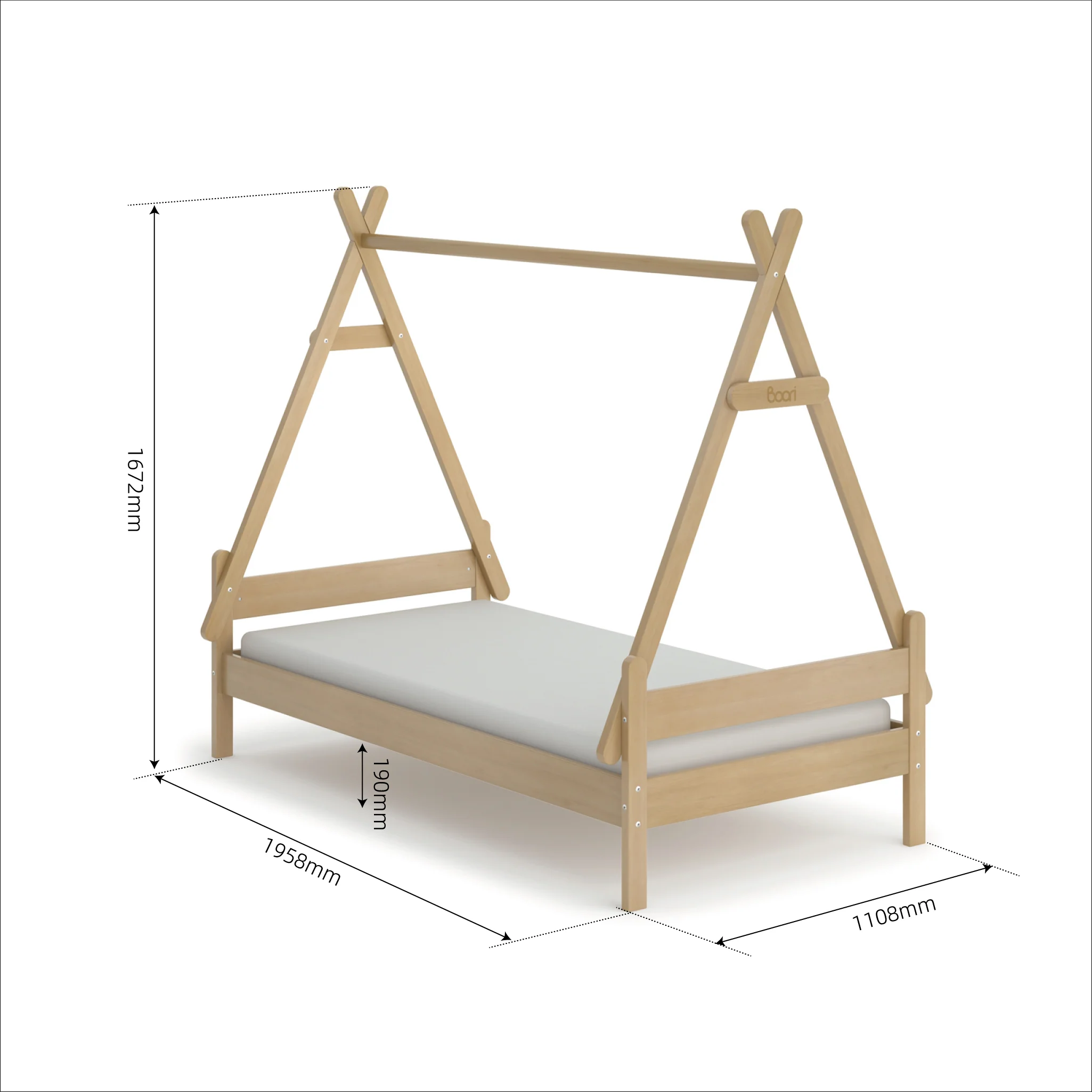 Forest Teepee Single Bed - Image 8