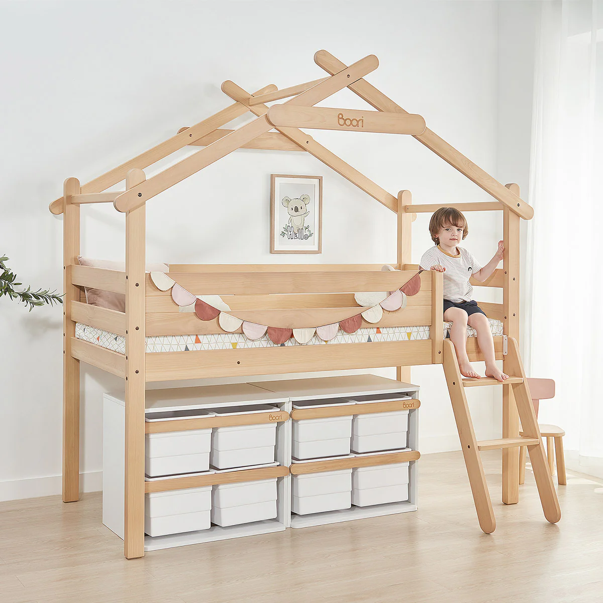 Forest Teepee Single Loft Bed - Image 10