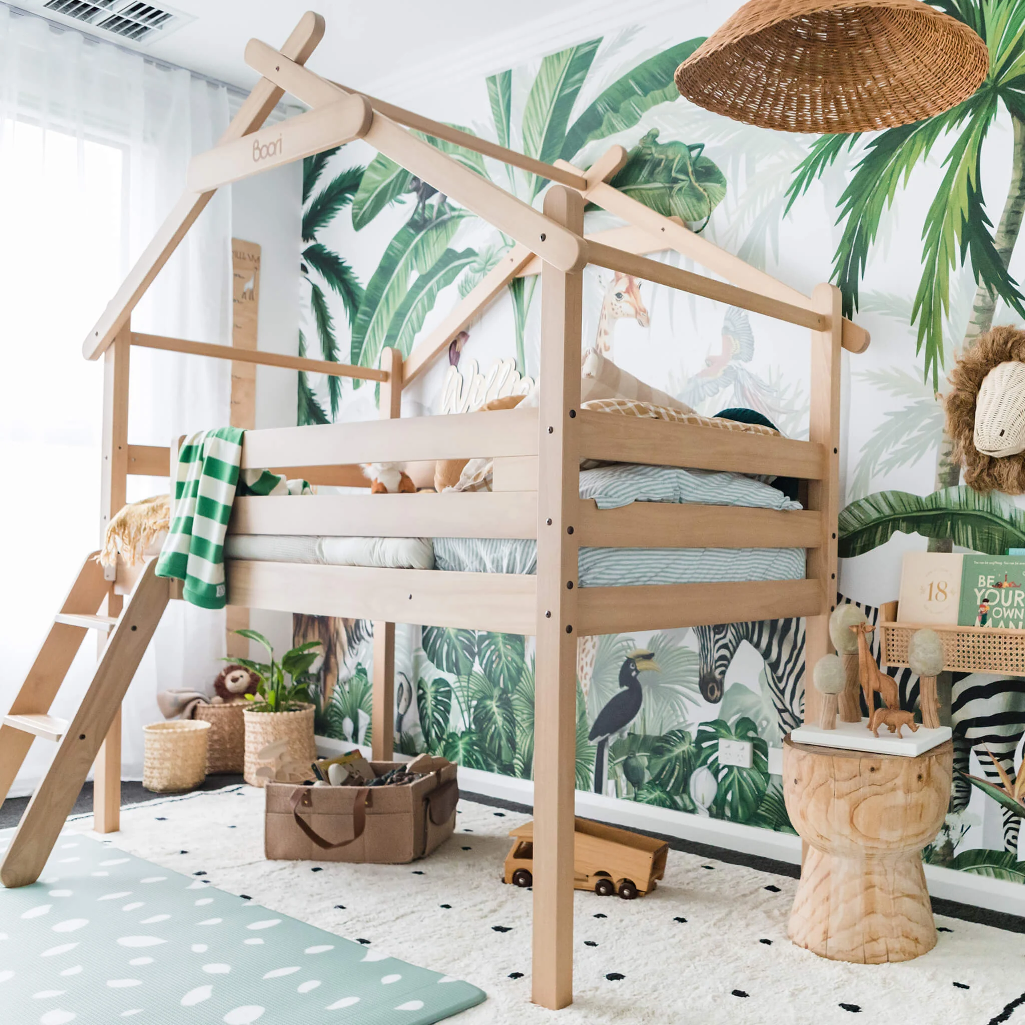 Forest Teepee Single Loft Bed - Image 3