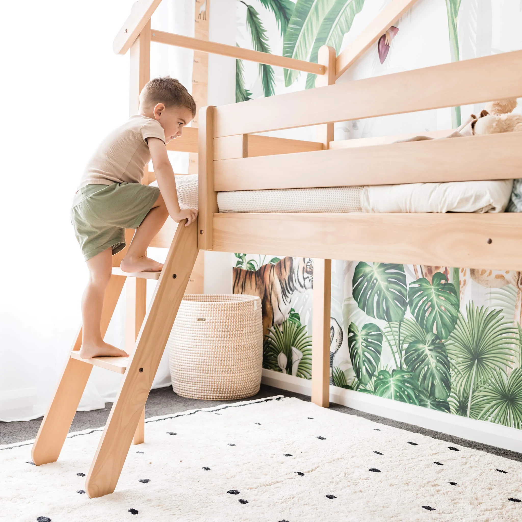 Forest Teepee Single Loft Bed - Image 4