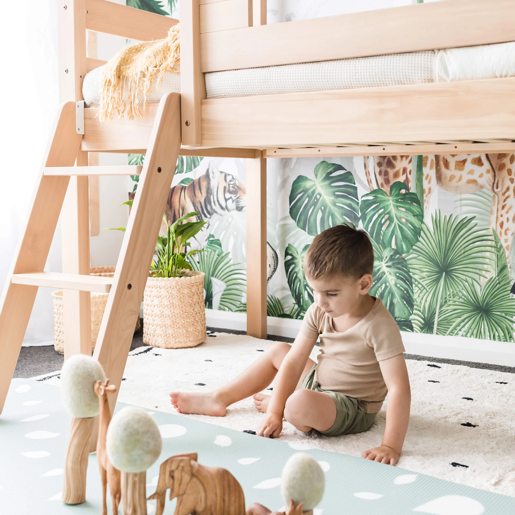 Forest Teepee Single Loft Bed - Image 5
