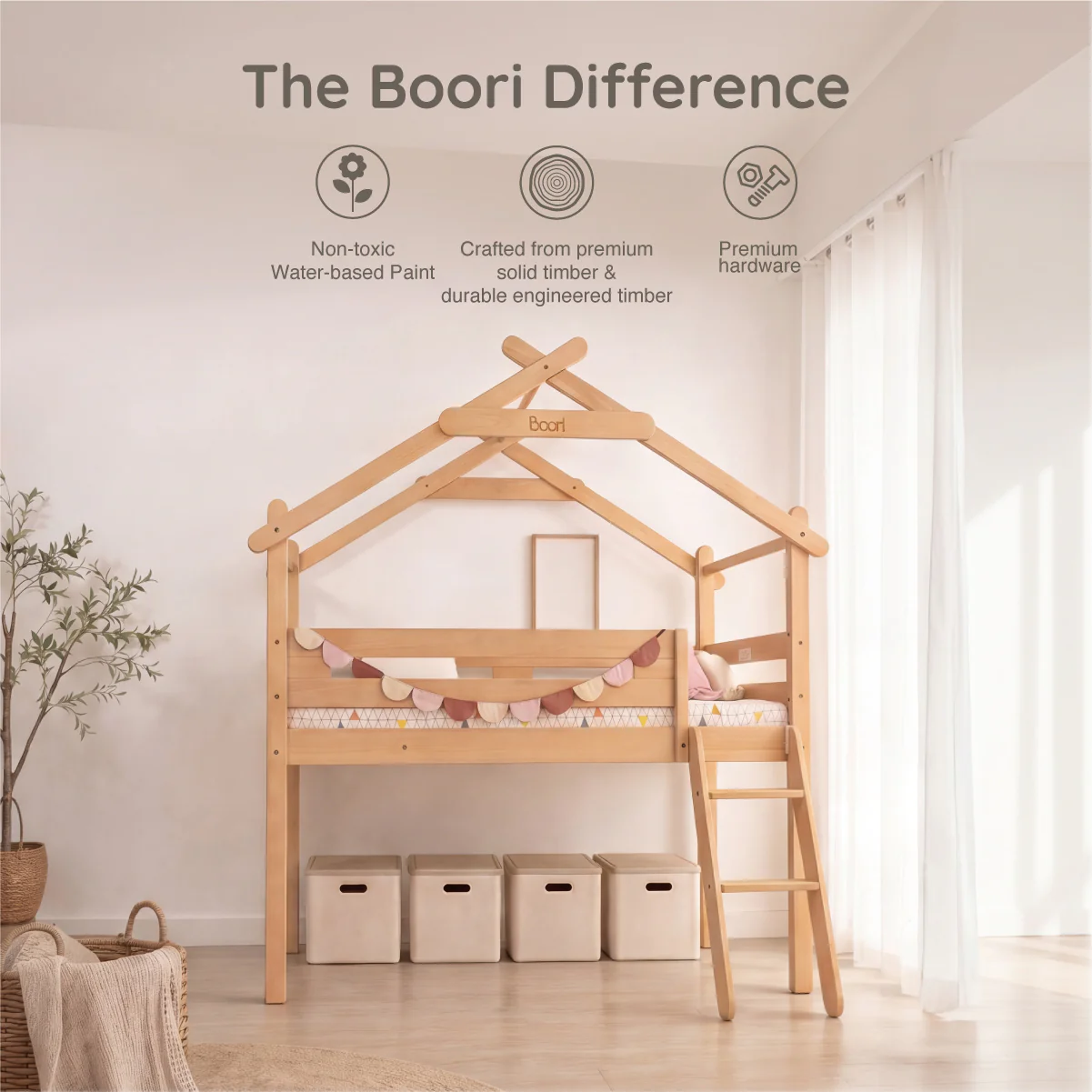 Forest Teepee Single Loft Bed package deal - Image 8