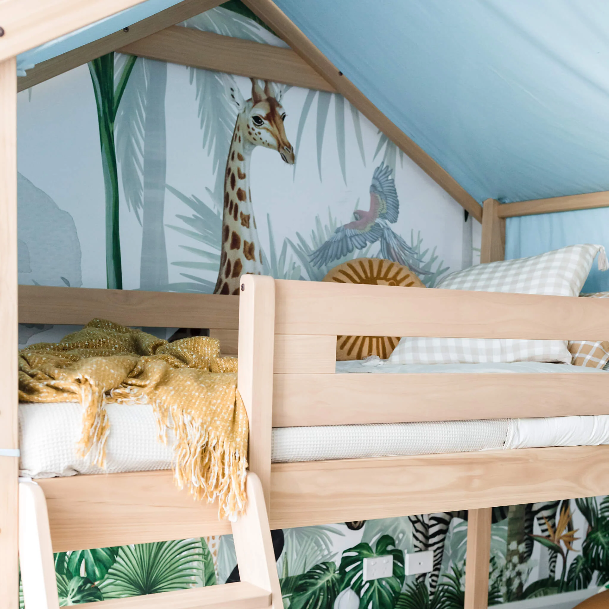 Forest Teepee Single loft Tent Canopy - Image 3