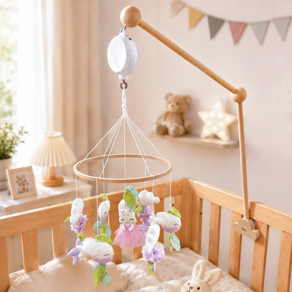 Garden Ballet Musical Baby Mobile