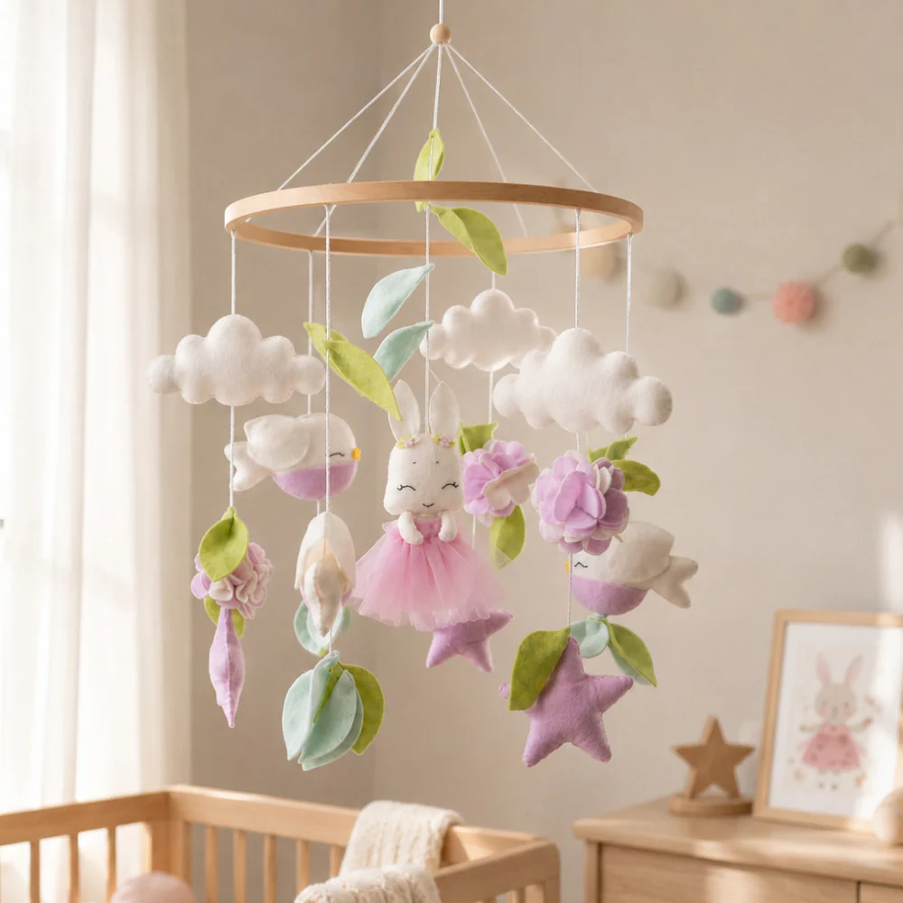 Garden Ballet Musical Baby Mobile - Image 3
