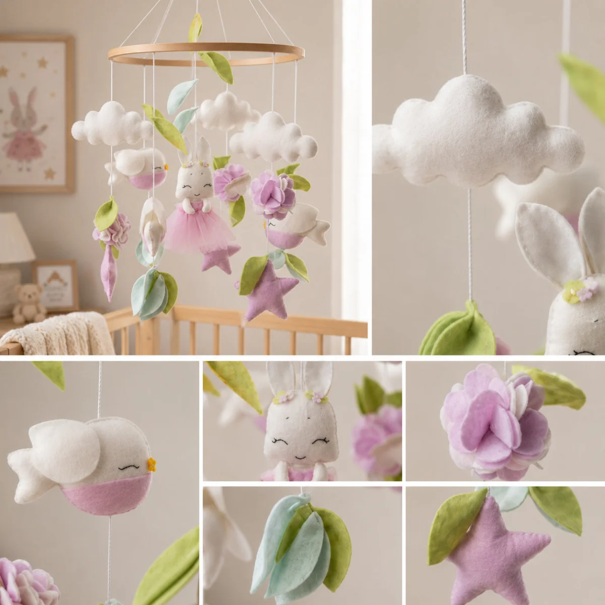 Garden Ballet Musical Baby Mobile - Image 4
