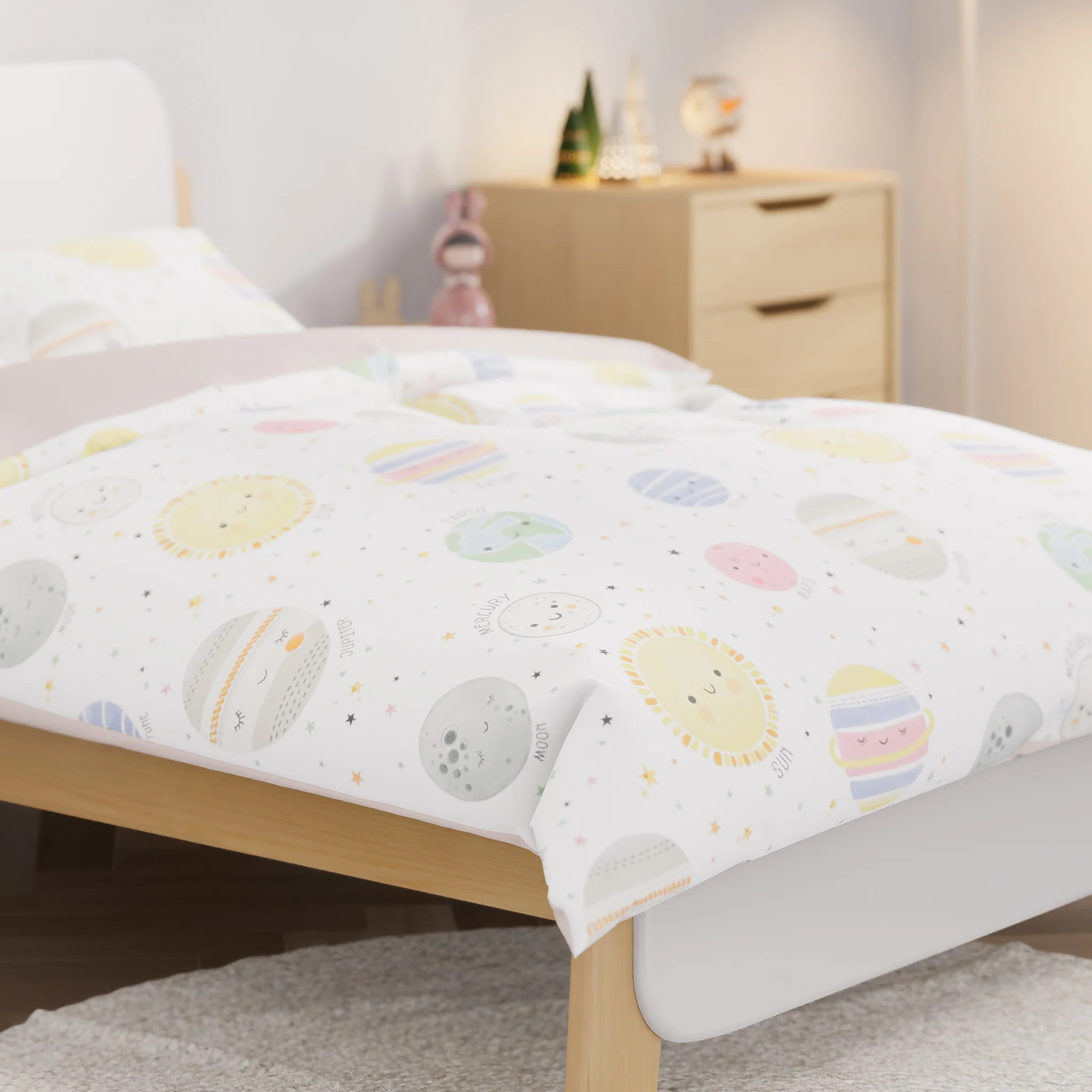 Happy Planet Double Quilt Cover Set - Image 5