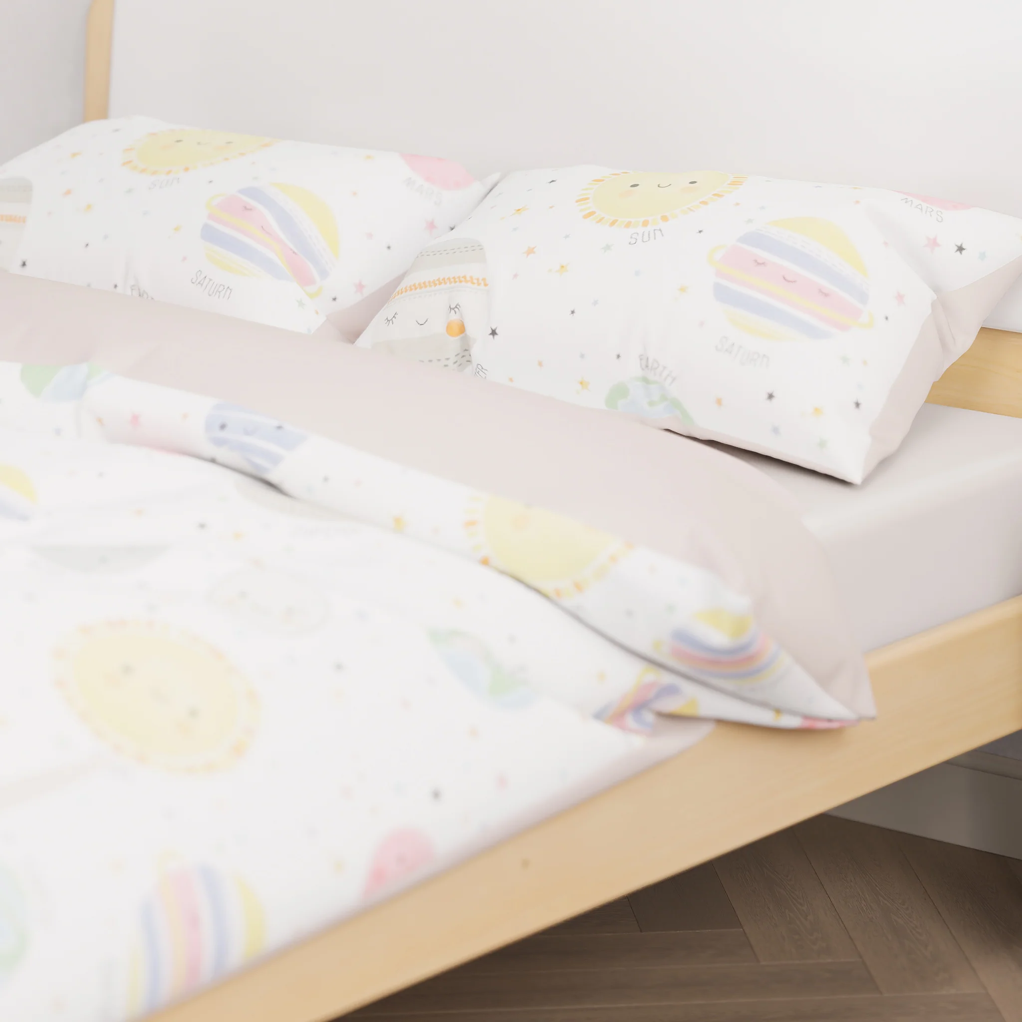 Happy Planet Double Quilt Cover Set - Image 6