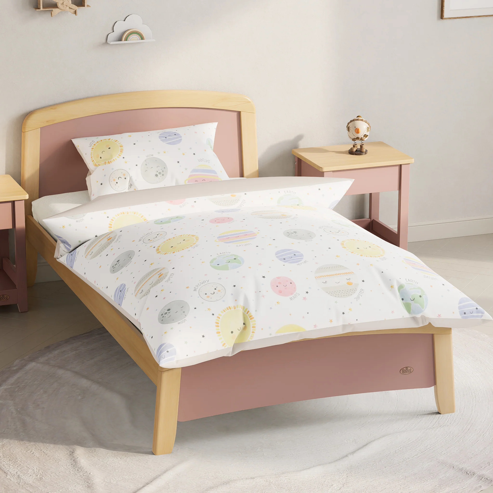 Happy Planet Single Quilt Cover Set - Image 2