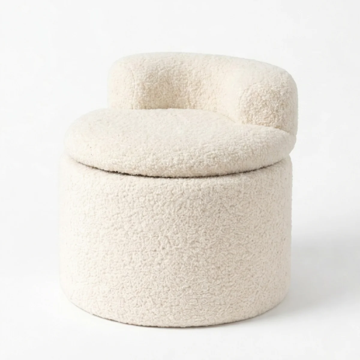 Jiggle & Giggle Boucle Kids Storage Chair - Image 3