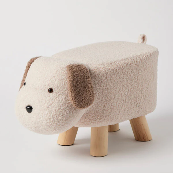 Jiggle & Giggle Puppy Boucle Kids Stool - Image 3