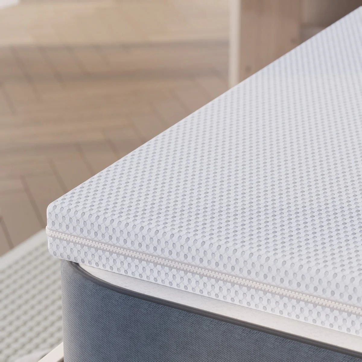 King Bed Airflow Mattress Topper 200 x 180 x 6cm