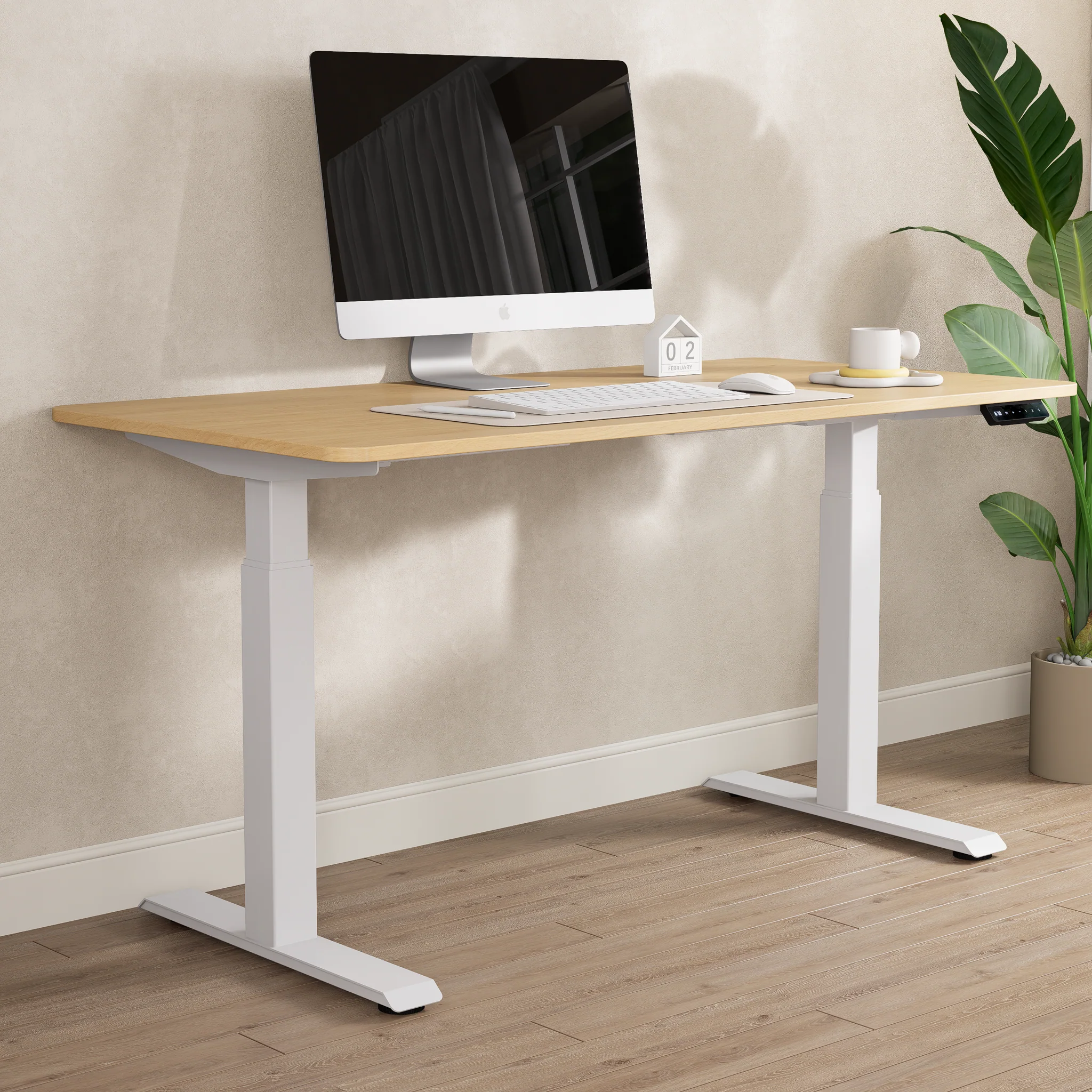 Leo Electric Sit and Stand 1.4m Desk - Image 10