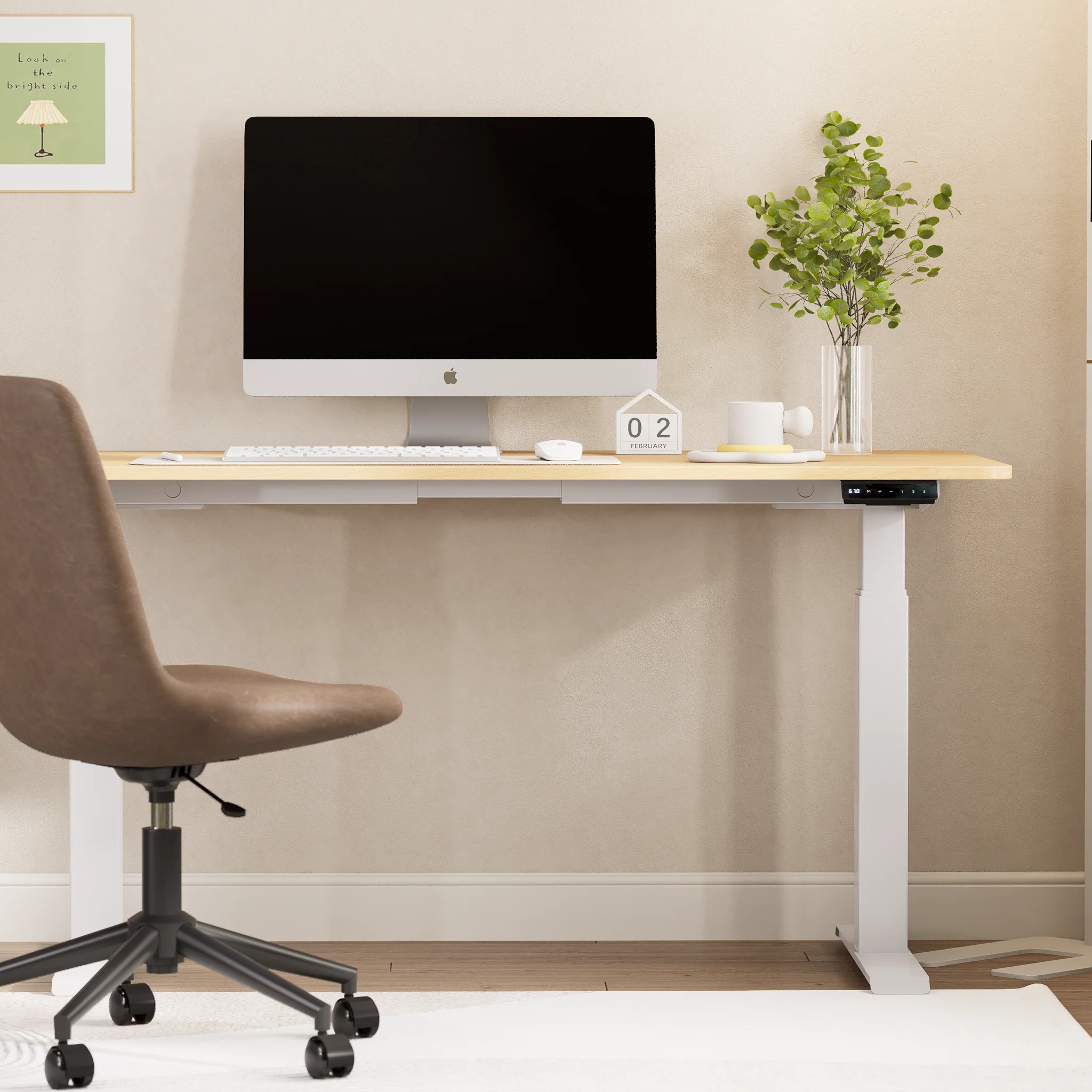 Leo Electric Sit and Stand 1.4m Desk - Image 11