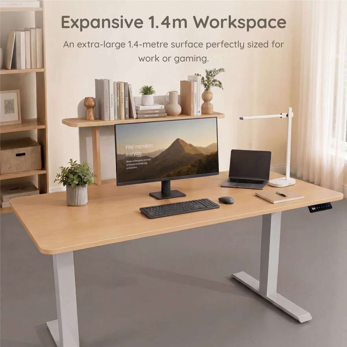 Leo Electric Sit and Stand 1.4m Desk - Image 6