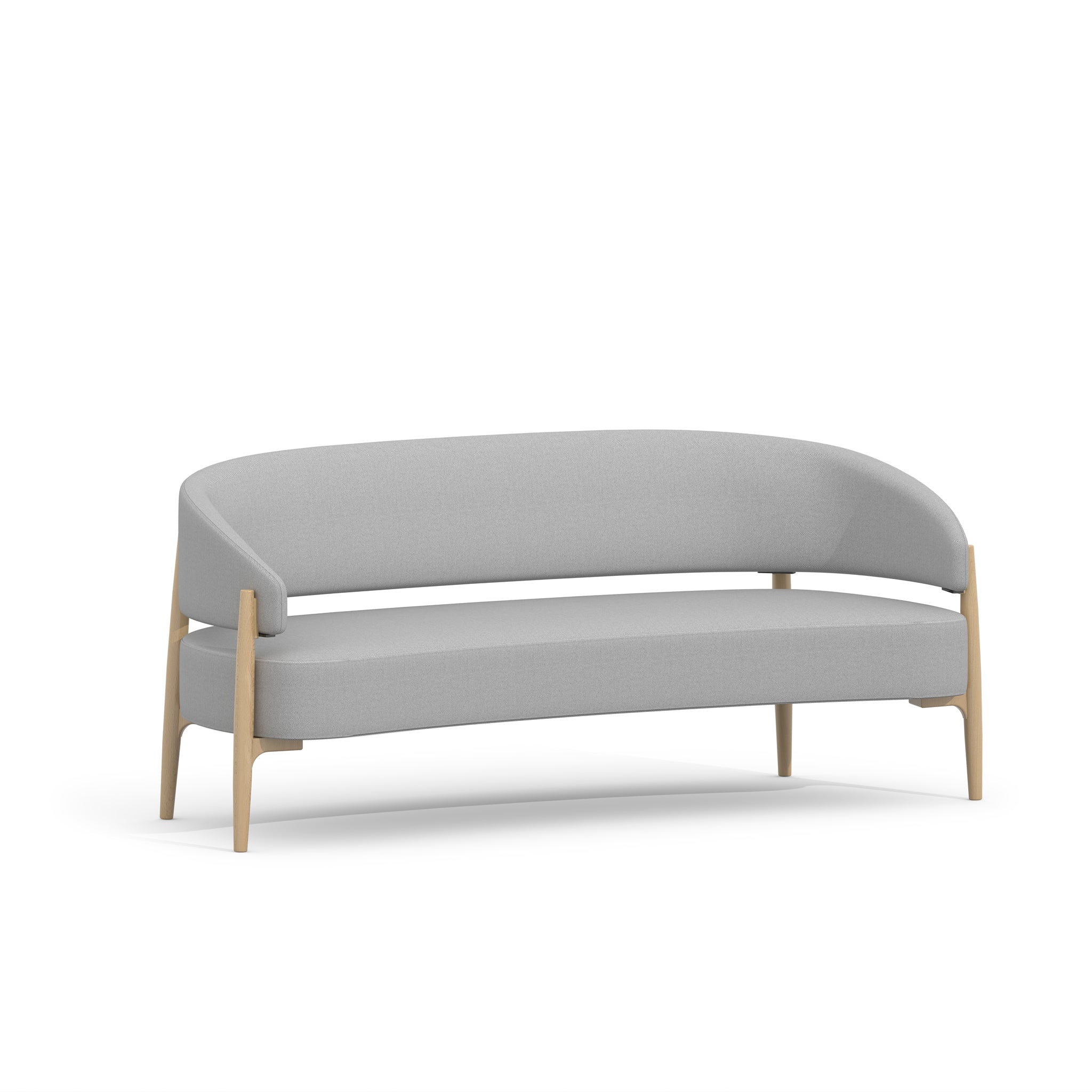 Luna Curved 2 Seater Sofa - Image 5