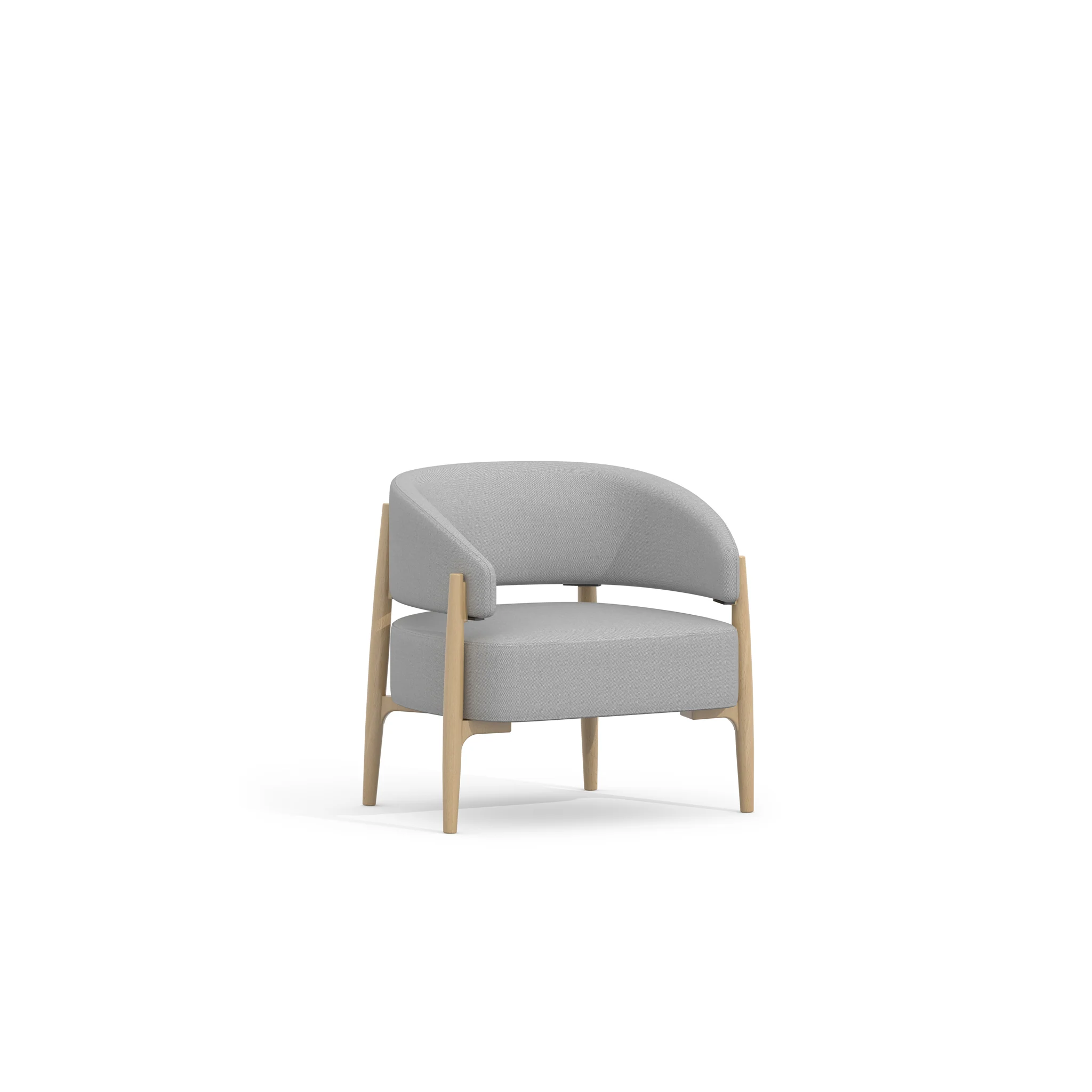 Luna Curved Armchair - Image 5
