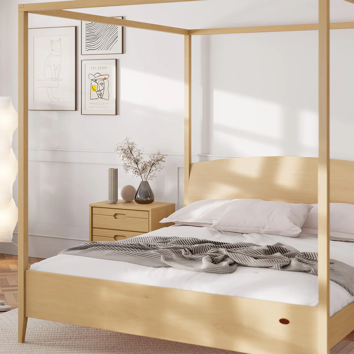 Lunar Canopy King Bed - Image 10