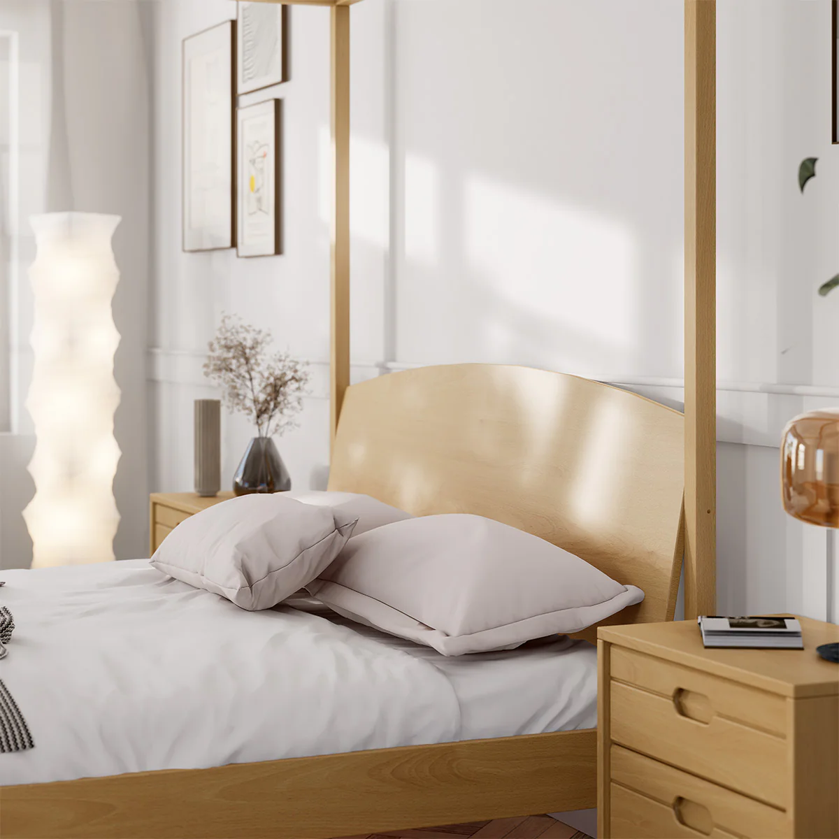 Lunar Canopy King Bed - Image 12