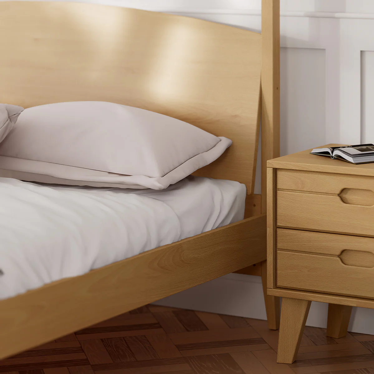 Lunar Canopy King Bed - Image 13