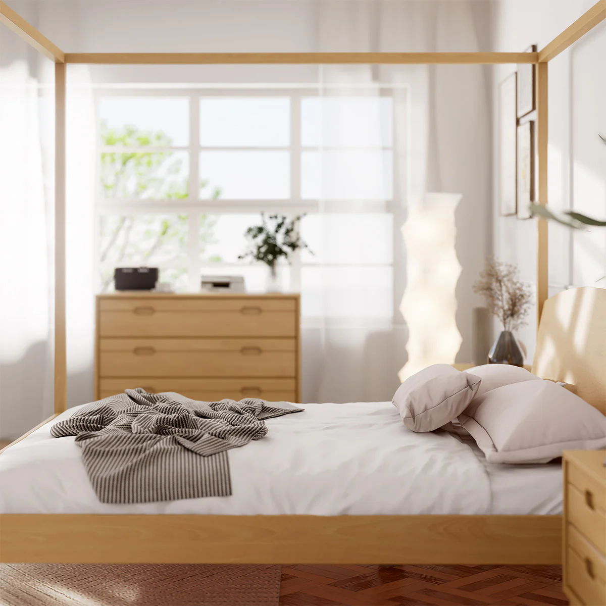 Lunar Canopy King Bed - Image 14