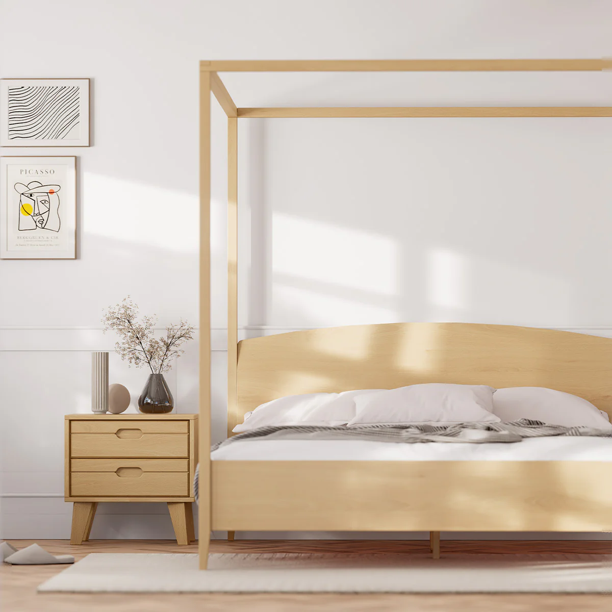 Lunar Canopy King Bed - Image 9