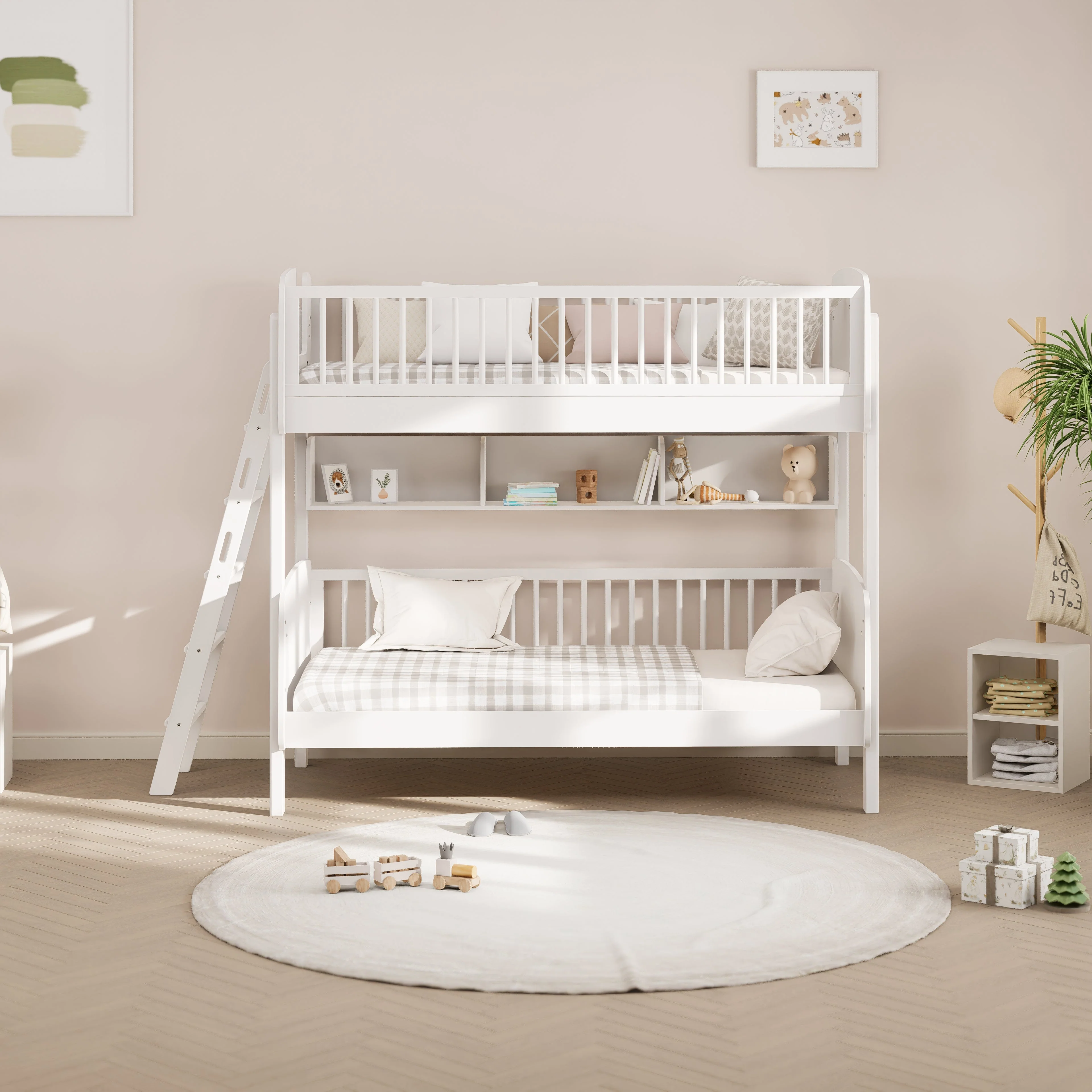 Matilda Single Bunk Bed + Ladder - Image 13