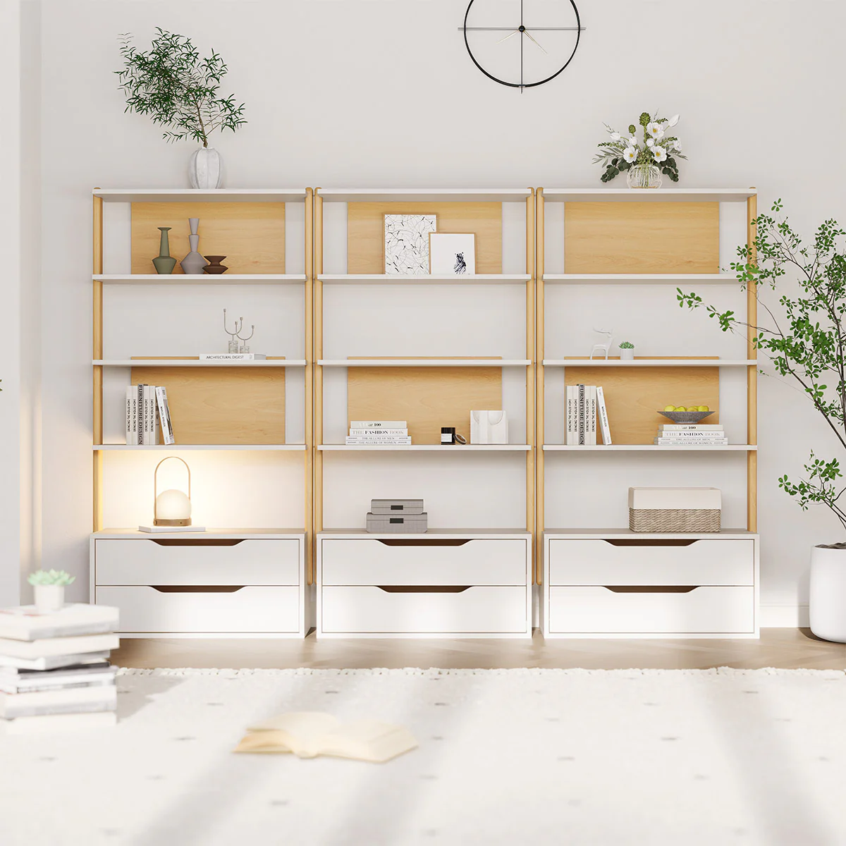 Modular 2 Drawer Bookshelf - Image 13