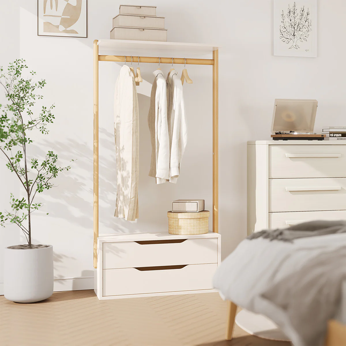 Modular 2 Drawer Clothing Rack LARGE - Image 12